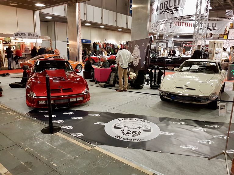 Stand auf der Motorworld Classic 2019